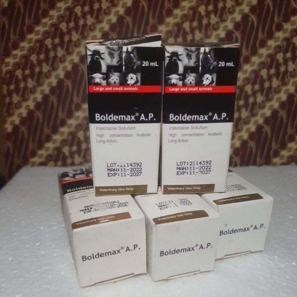 BOLDEMAX'A.P 20 ml -obat pengemuk hewan