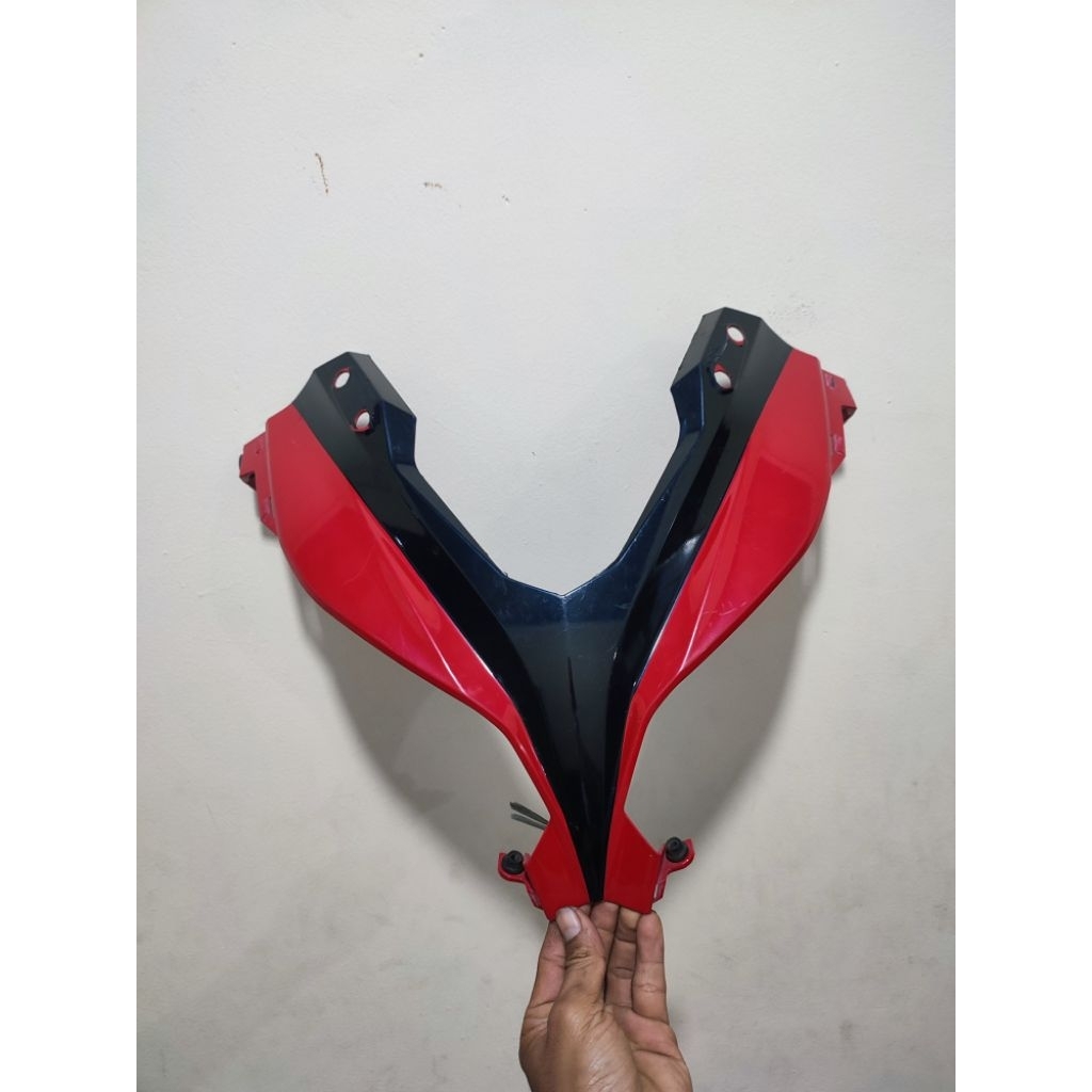 BATOK DEPAN NINJA 250 FI, TOTOK DEPAN, VISOR TAMENG DEPAN NINJA 250 FI ORIGINAL