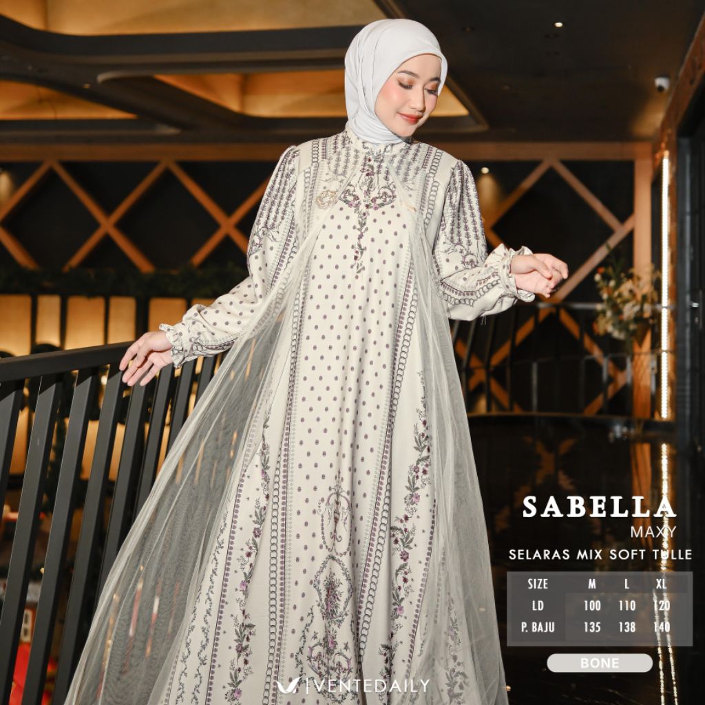 (NEW) GAMIS DRESS SABEELA BY VENTEDAILY // FASHION MUSLIM //ARFIA MAXY BY NADHIFA