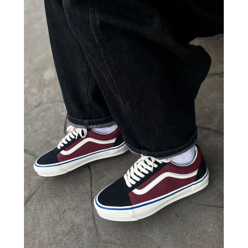 New Vans Mte Old Skool ‘Salt Wash Madder Maroon Black’ LIMITED EDITION