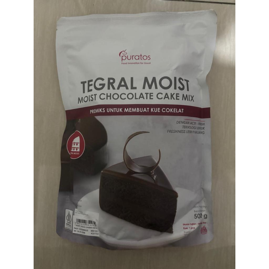 Puratos Tegral Moist Chocolate/coklat Cake Mix 500 gr