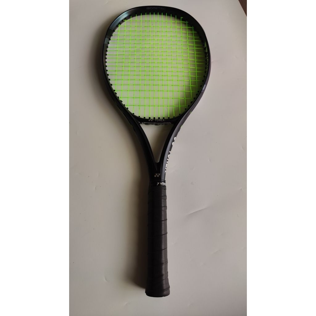 Raket Tenis Second Yonex Ezone 100 Aqua Night Black