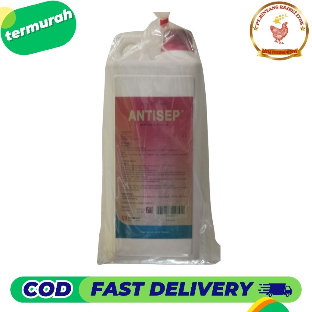 Antisep 1 Liter Obat Pembasmi Kuman Desinfektan Medion ANTISEP
