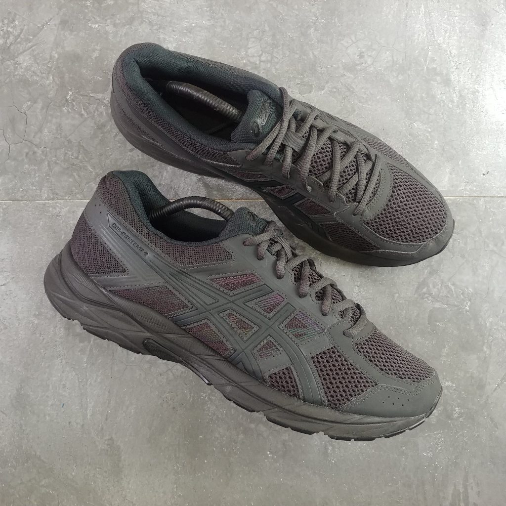 Asics Gel Contend 4 'Black' - T8D4Q 020 Original ( Size 46 )