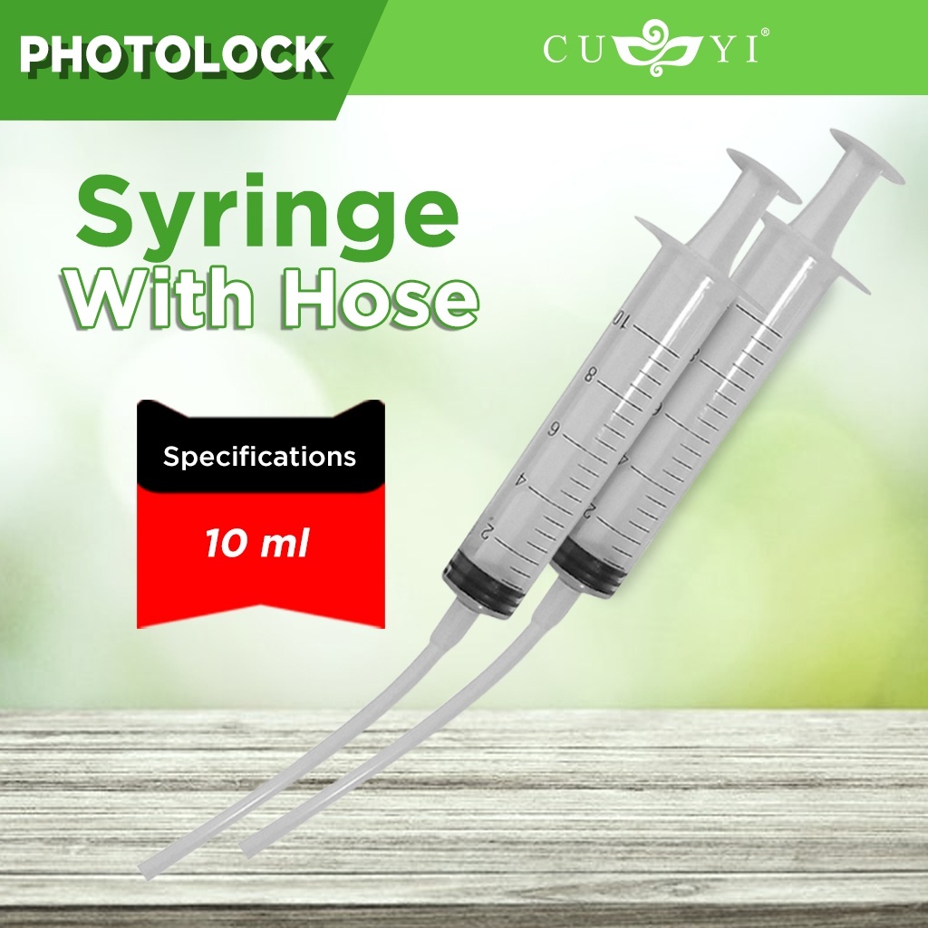 Pengisi Ulang Tinta/Suntikan/Selang Pembersih Kepala Printer/Suntikan Tinta Printer (Kapaitas 10ml)