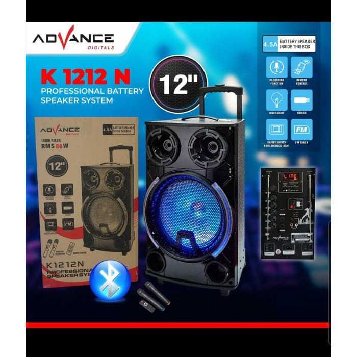 ADVANCE K1212N Speaker Portable K-Series