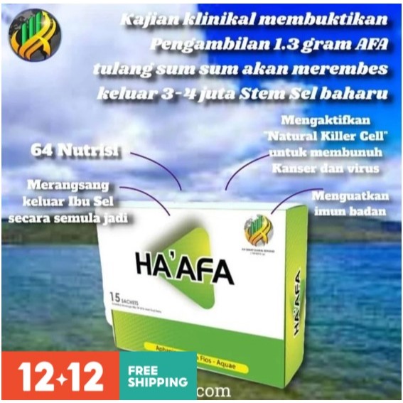 HA’AFA Stem Cell – Nutrisi Lengkap Stem Cell & Superfood
