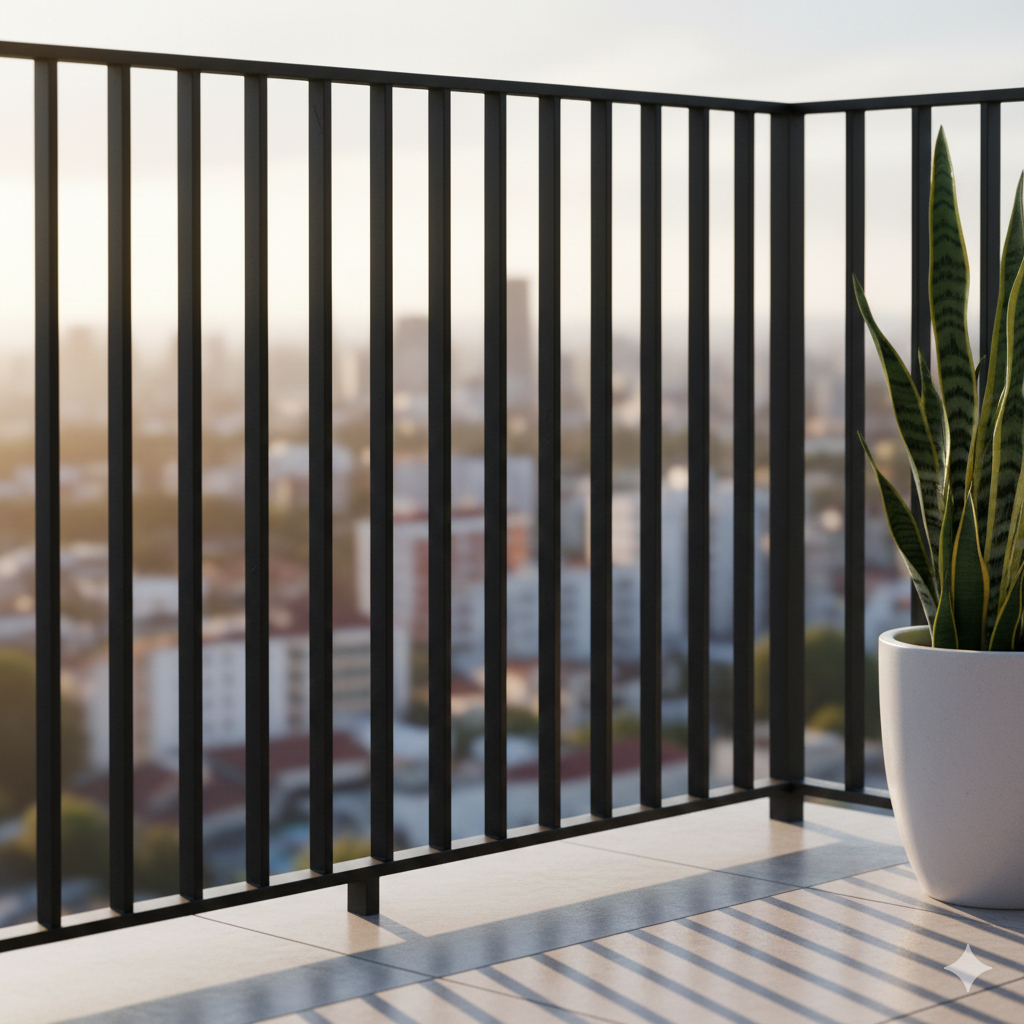 Railing Tangga Besi Minimalis