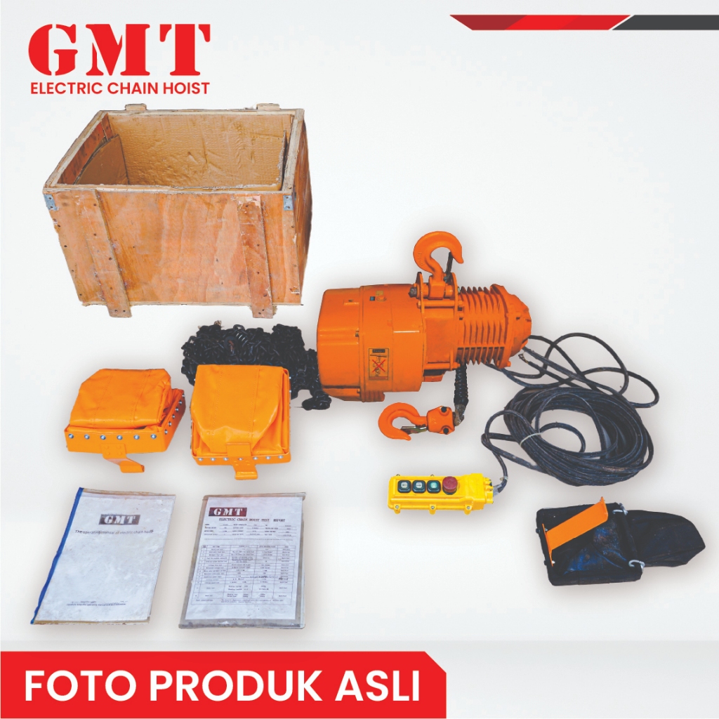 GMT CHAIN HOIST KITO MODEL 2T x 12M (3 phase)