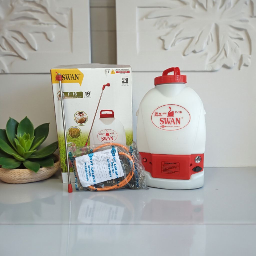 Swan F 16 tangki sprayer elektrik original swan 16 Liter
