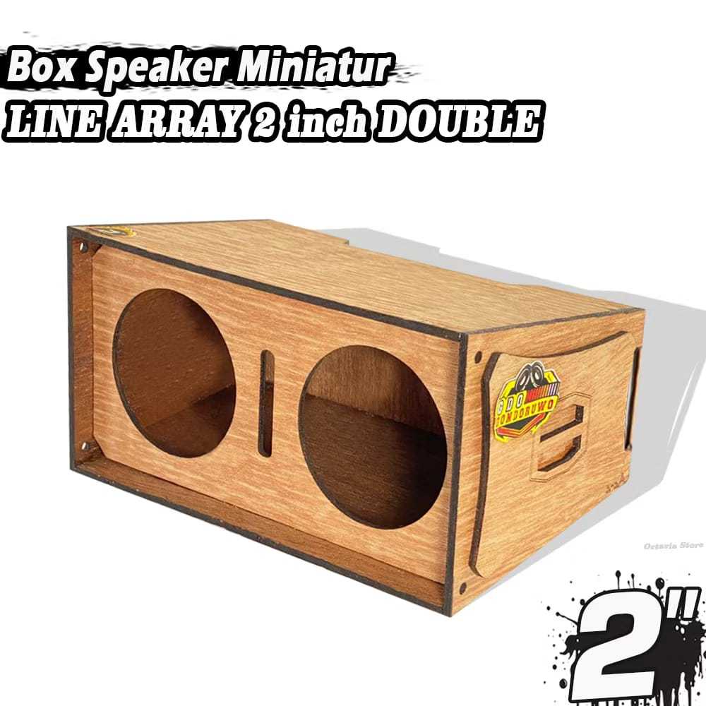 Box Speaker Miniatur Line Array 2 Inch