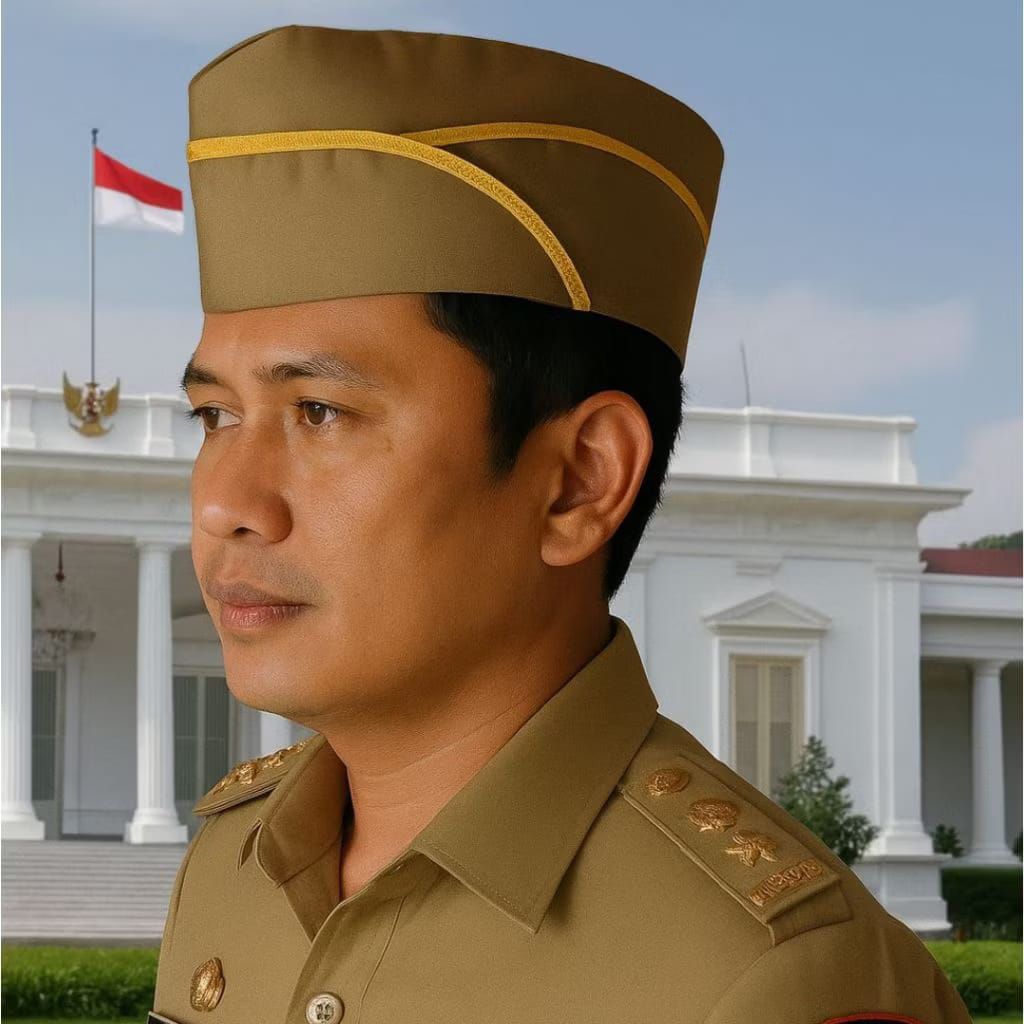 Peci Mutz Pegawai Pns Putra | Topi Veteran PNS Pemda Premium