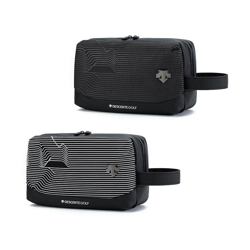 DESCENTE Golf 2025 Classic Pouch Clutch Hand Bag Korean Style - Tas Tangan Pria