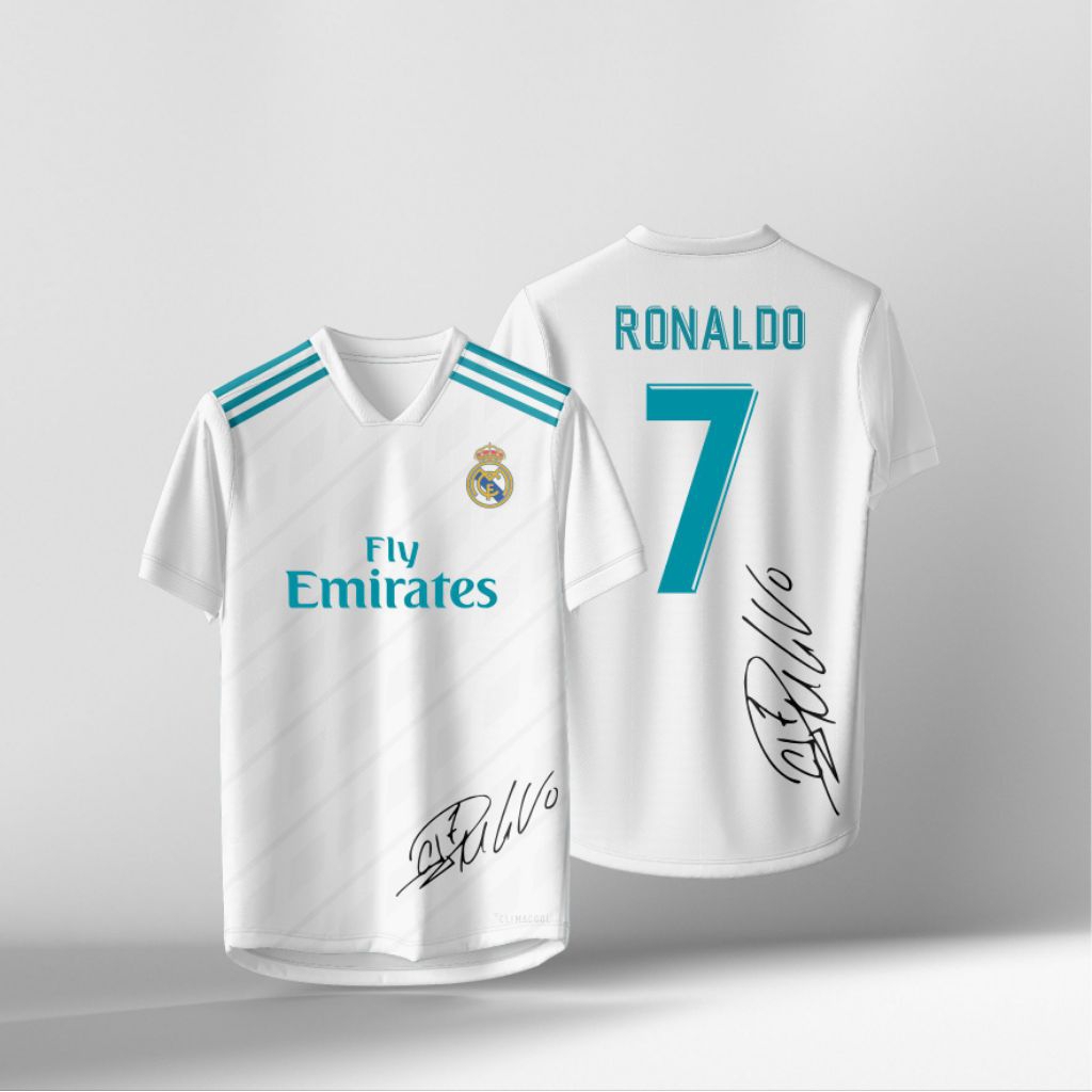 Jersey Ronaldo spesial Tanda Tangan