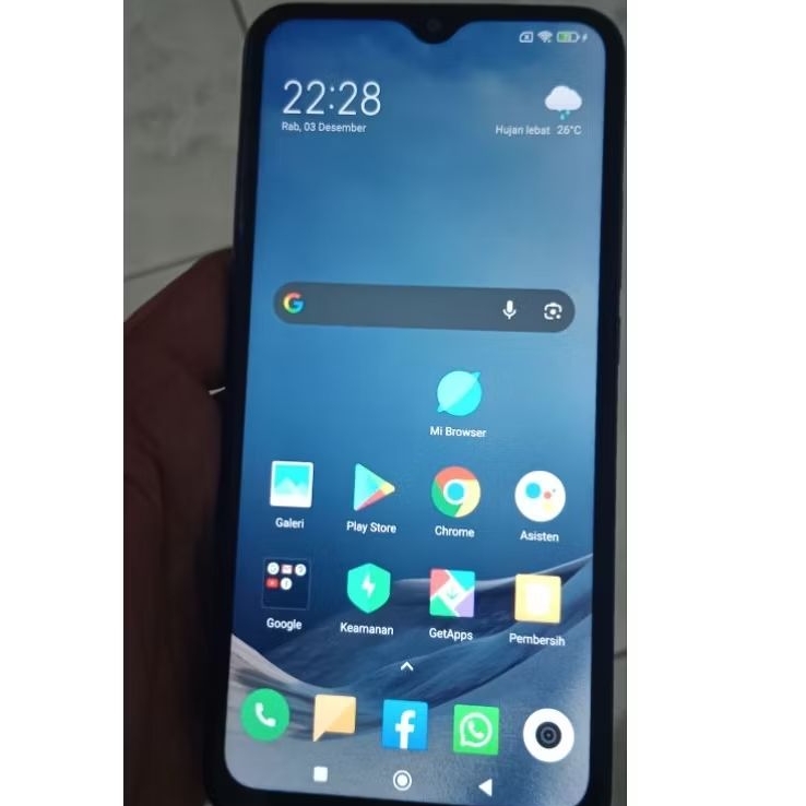 XIAOMI REDMI 9 RAM 4+1/64 HP CHARGER AJA YA