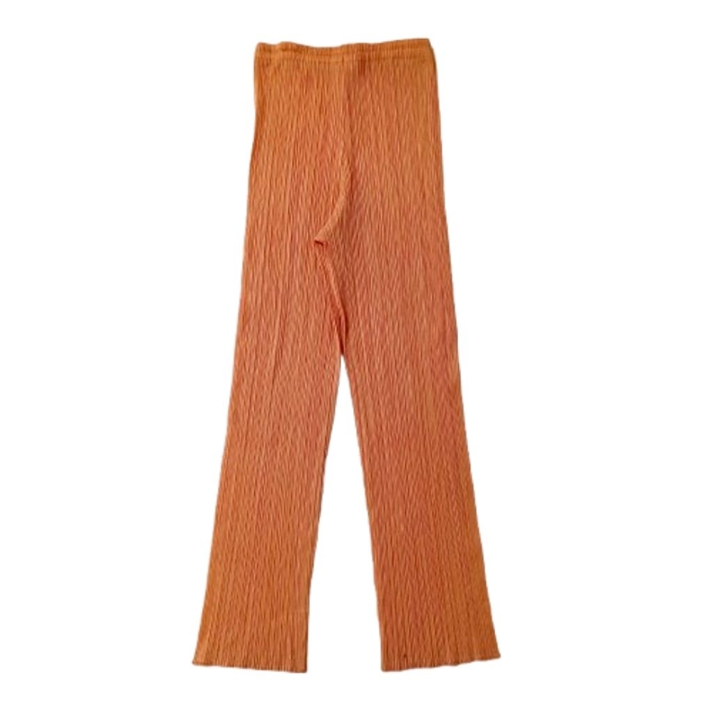 Longpants / Celana Pleats Please Issey Miyake Women Pink Plisket