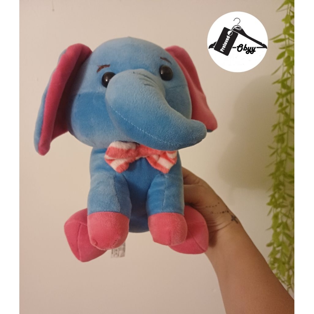 Boneka capit funworld gajah (preloved)