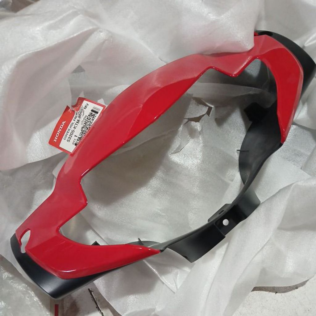 53205 KTM 860FMV BATOK LAMPU DEPAN SUPRA X125 BATMAN LAMA MERAH TROMOL ORIGINAL AHM