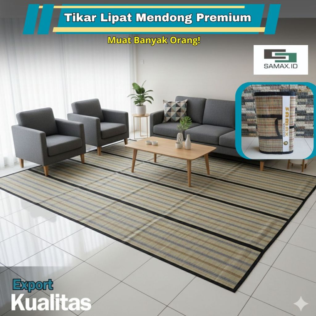 Karpet Lantai Alami Jumbo 300 x 200