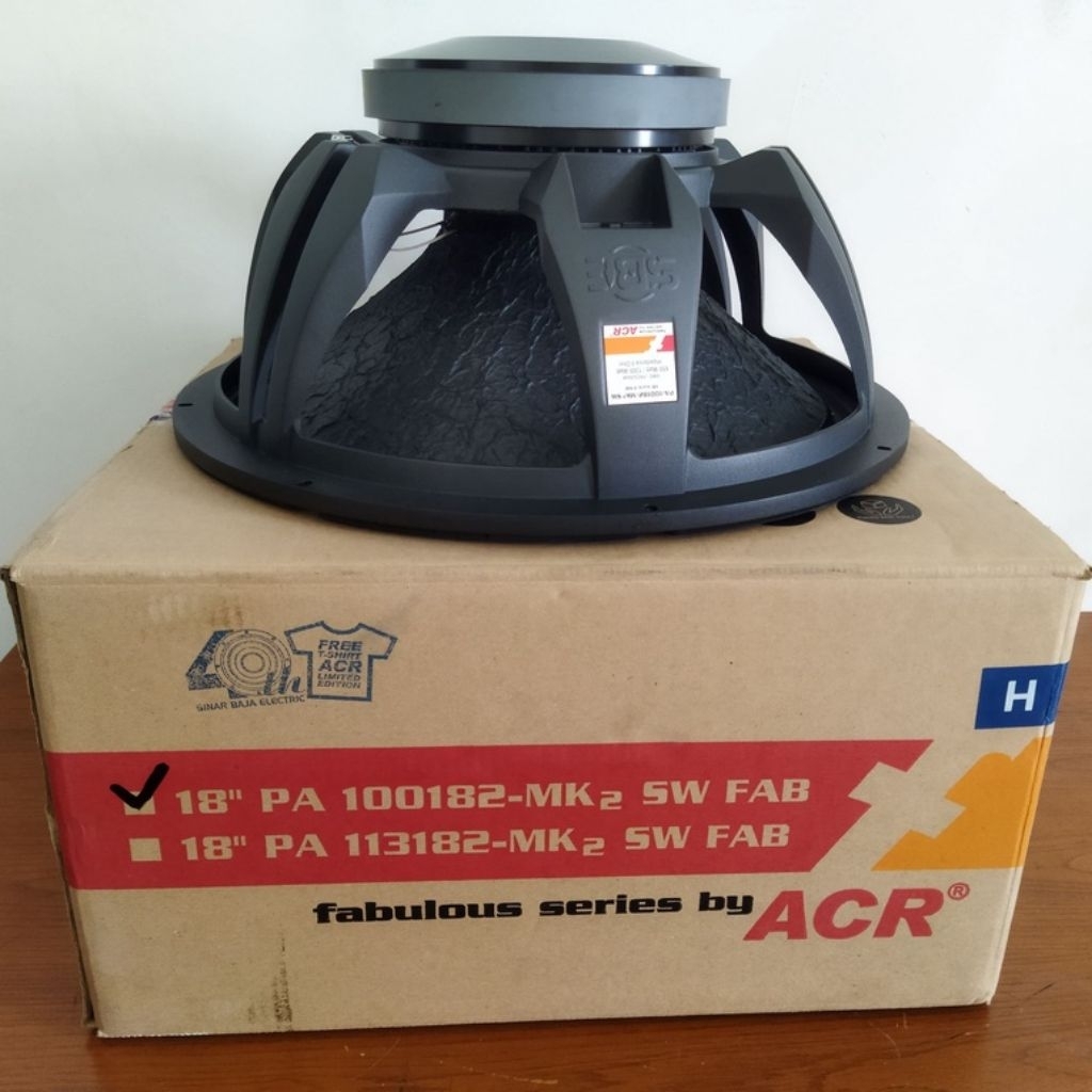 SPIKER ACR FABULOUS 18inc TIPE 100182 Mk2