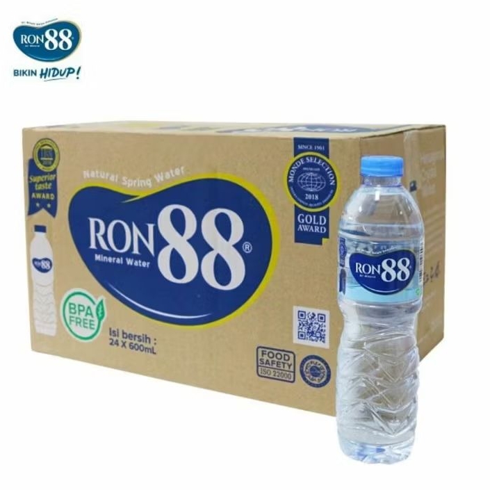 RON88 RON 88 600ML 1 DUS ISI 24BOTOL