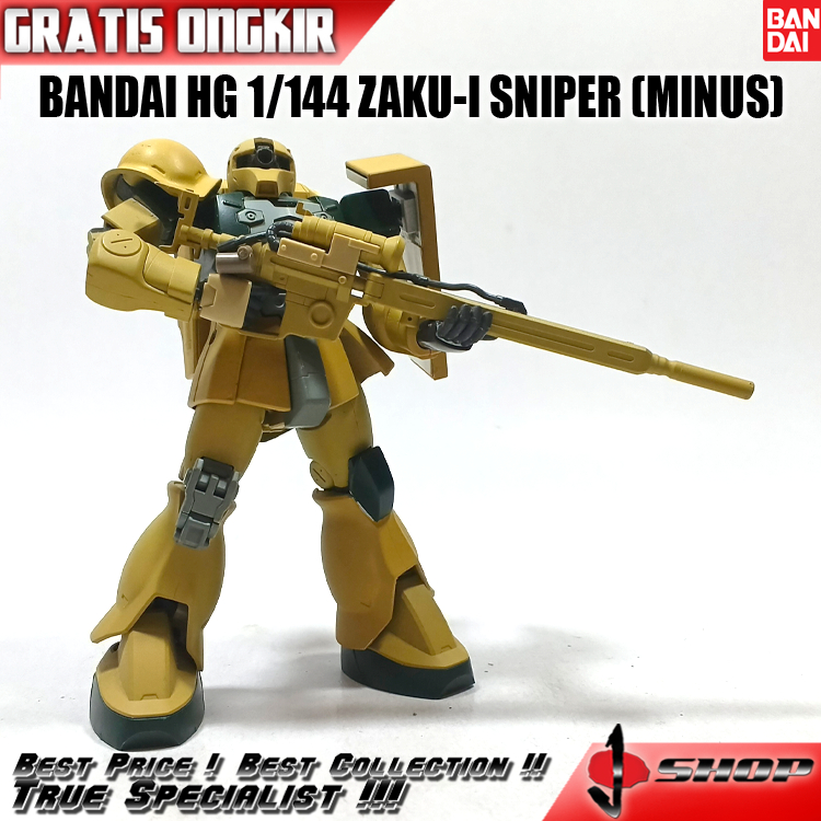 BANDAI HG 1/144 ZAKU-I SNIPER (MINUS) HG3590