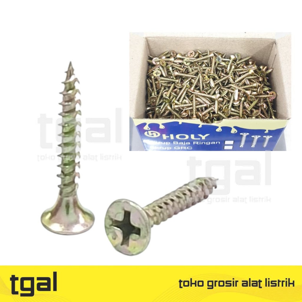 HL Sekrup GRC 100 Pcs (6X1) Skrup SDS