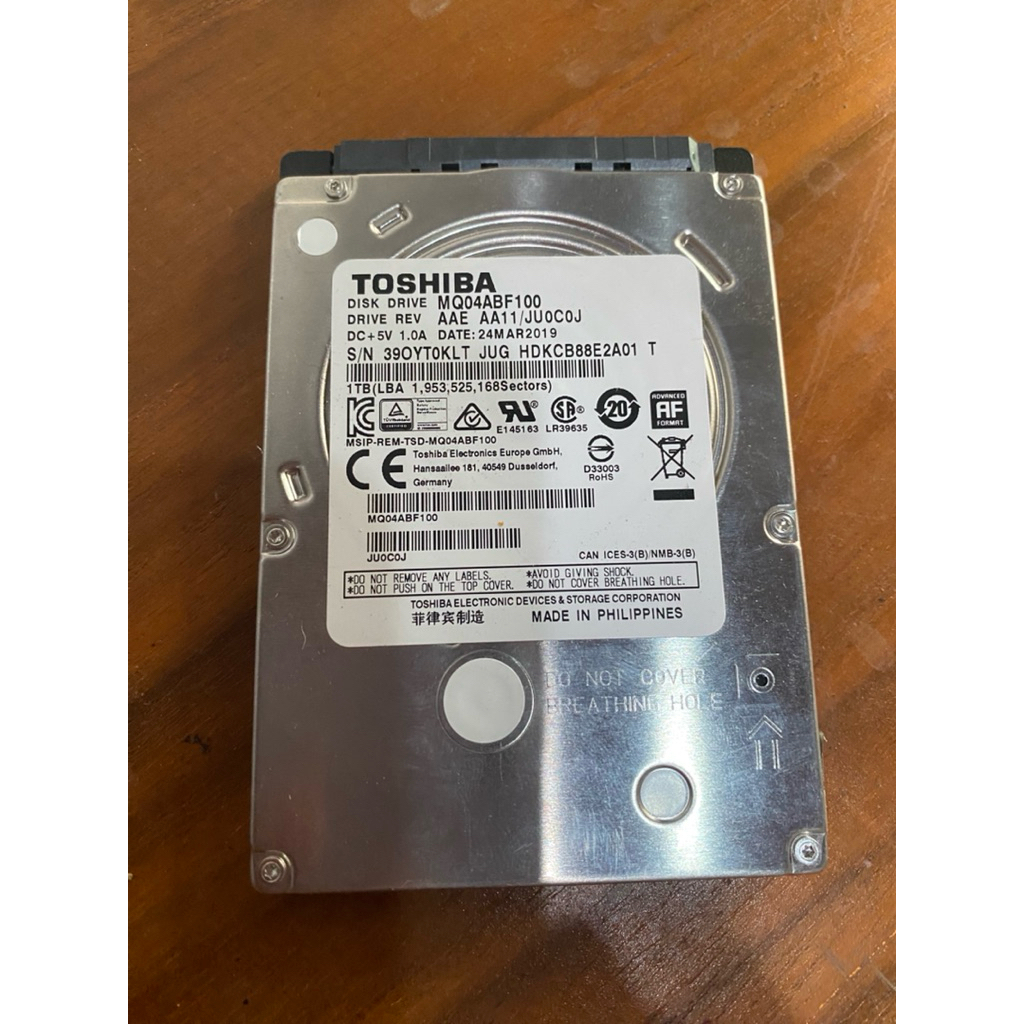 HARDISK LAPTOP 1TB