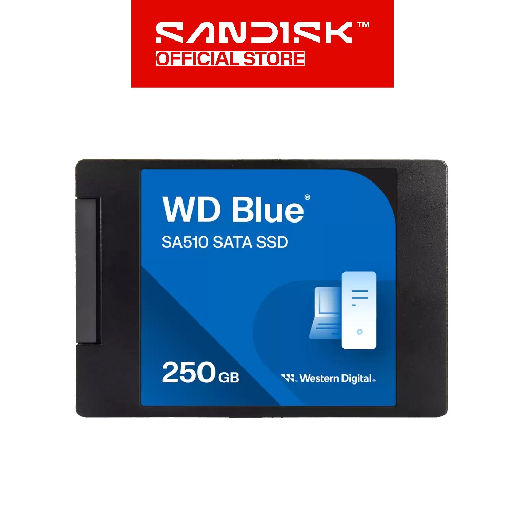 WD Blue SSD SA510 Internal 250GB / 500GB / 1TB / 2TB  SATA III 2.5"