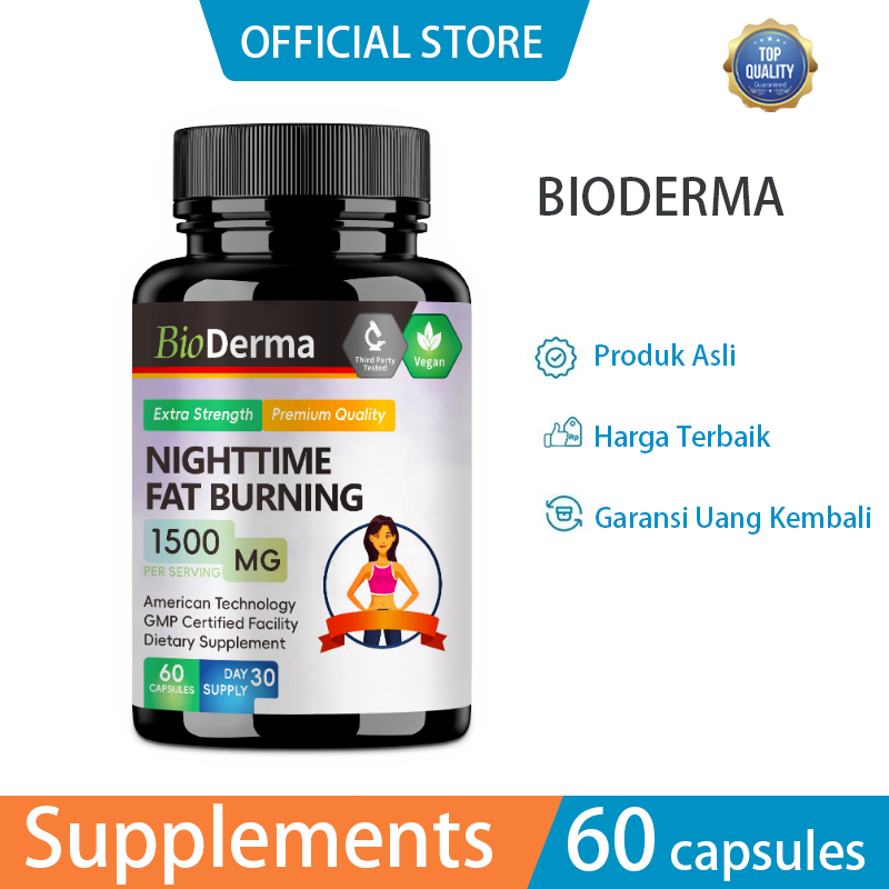 Nighttime Fat Burner Bioderma, jagaenergi tubuh, perbaiki pemulihanmalam,ideal untuk diet seimbang