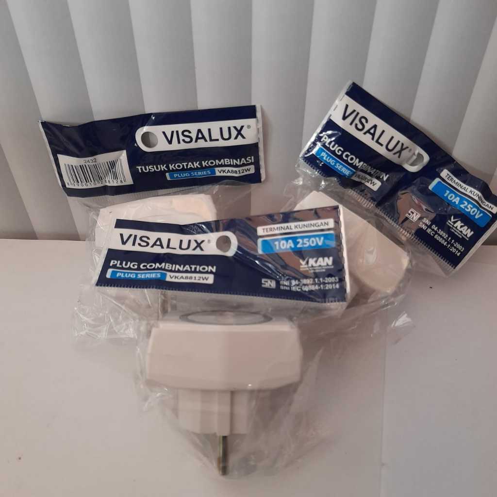 T Multi Cabang 3 Visalux - Steker T Cabang 3 Visalux - T Multi Kuningan Visalux