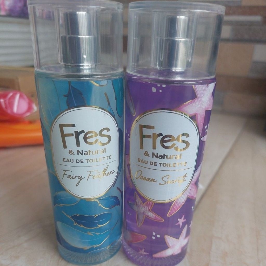 fres parfum botol kaca 100ml
