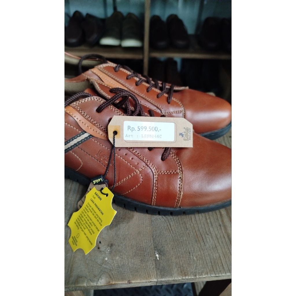 SEPATU KULIT LOIS ORIGINAL LSSB046C
