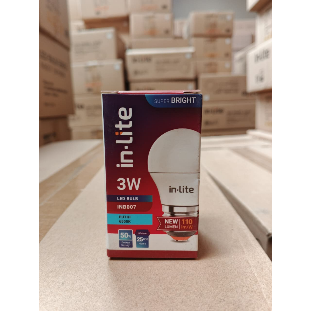 LAMPU INLITE LED BULB 3WATT-18WATT