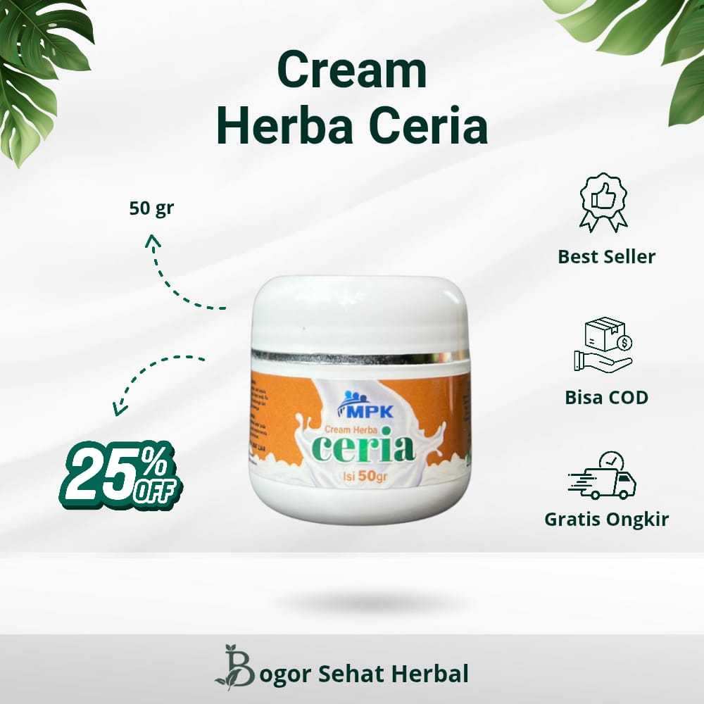 Cream Herba Ceria Obat Luar Obat Oles Pegal Pegal dan Nyeri Otot
