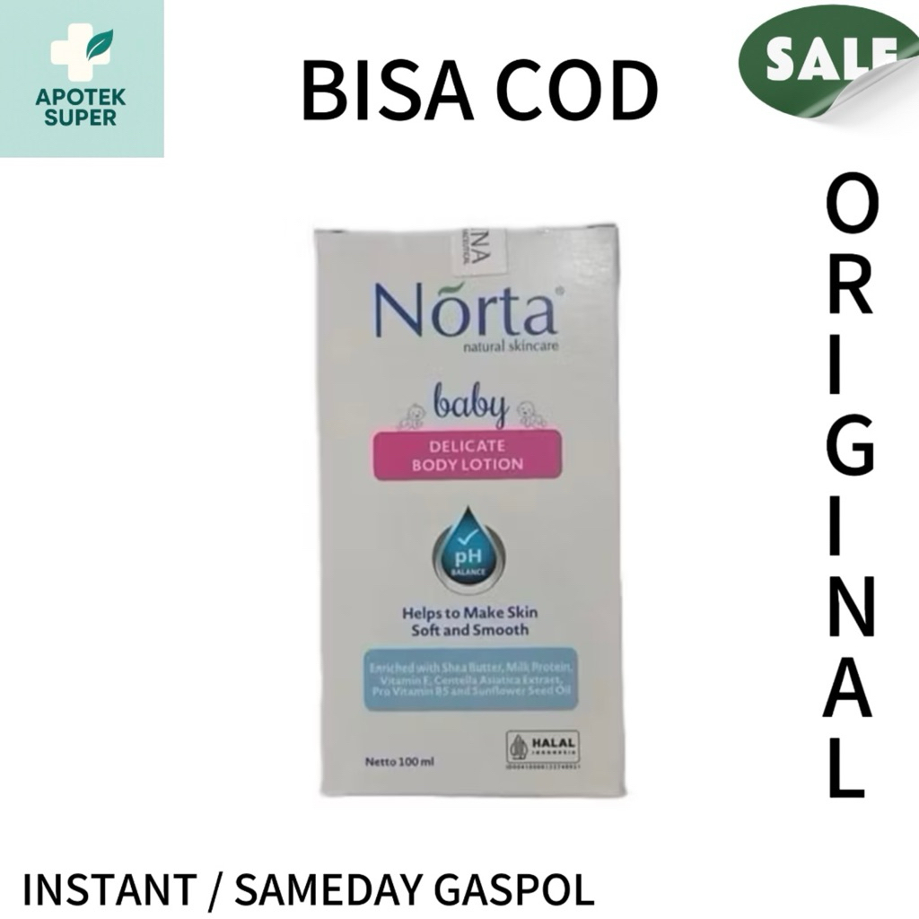 Norta Baby Delicate Body Lotion 100Ml