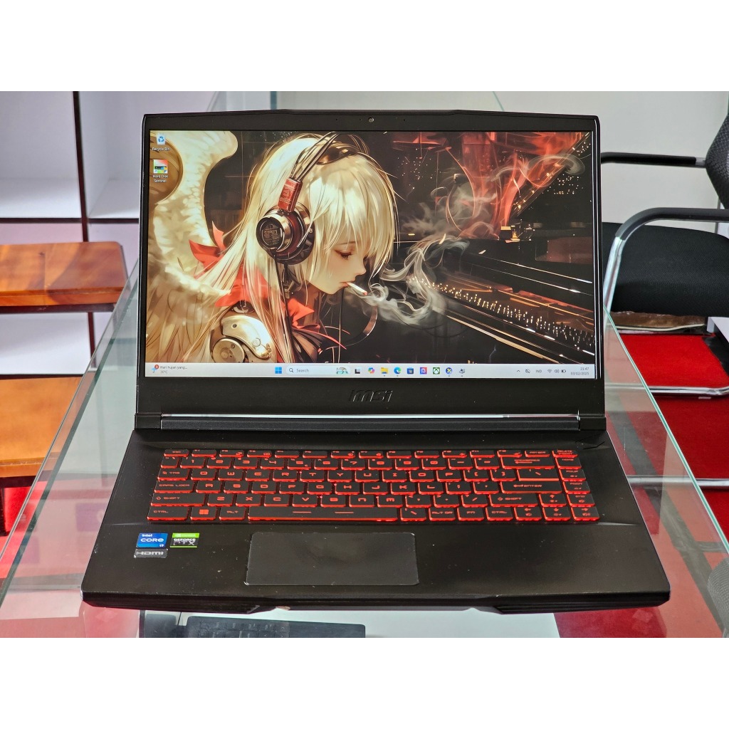 MSI GF63 Thin 11UC intel Core i7 Gen 11 Ram 16 GB SSD 512 GB Nvidia RTX 3050 144 Hz  Premium Gaming 