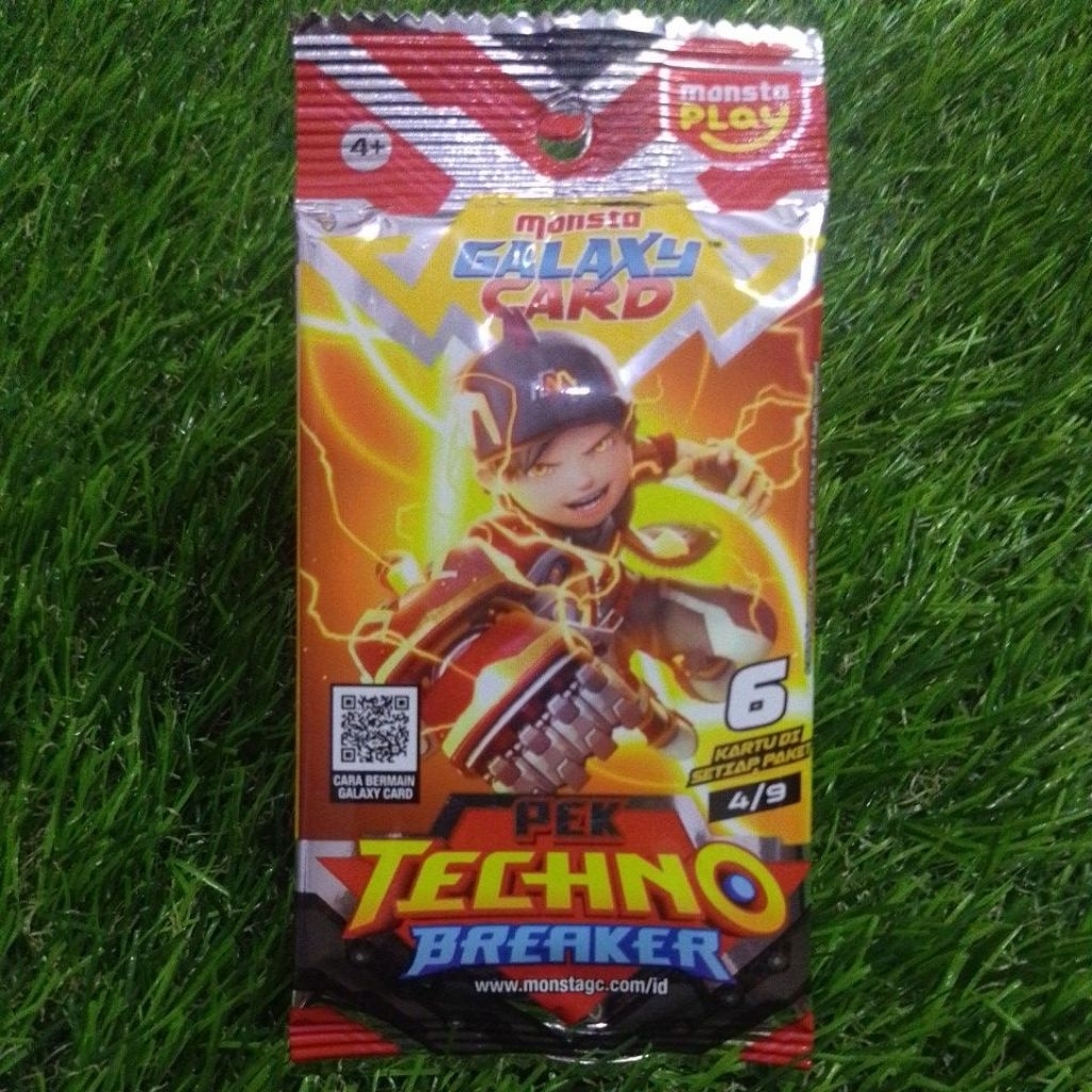 ‎Monsta Galaxy Card Pek Techno Breaker 4/9 Boboiboy Indonesia Gentar S