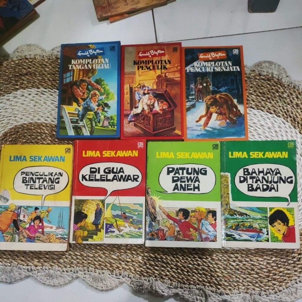 Novel Enid Blyton Original Preloved – Banyak Judul & Edisi Lengkap | Petualangan, Misteri, Anak & Re