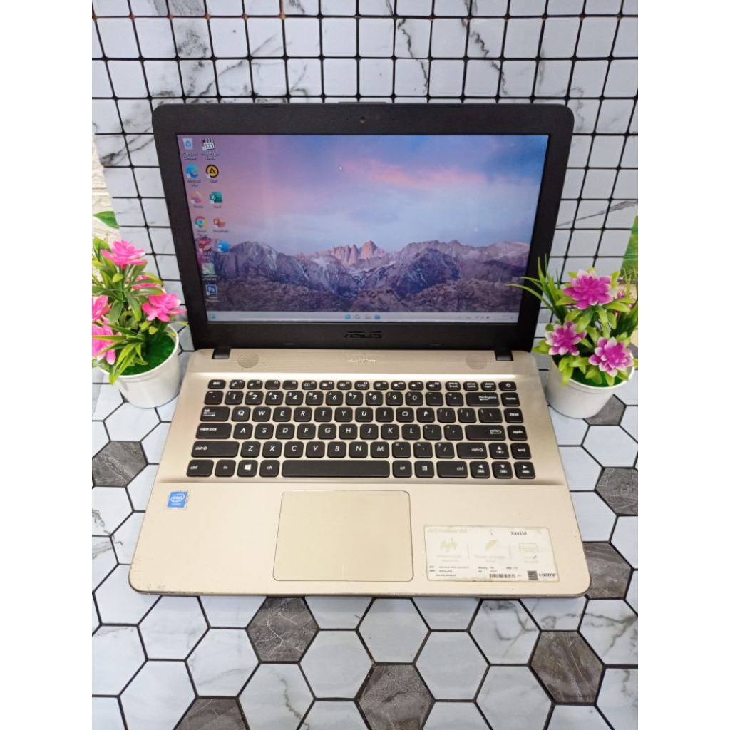 Laptop Asus X441M CELERON N4000 RAM 8GB SSD 128GB + HDD 1TB