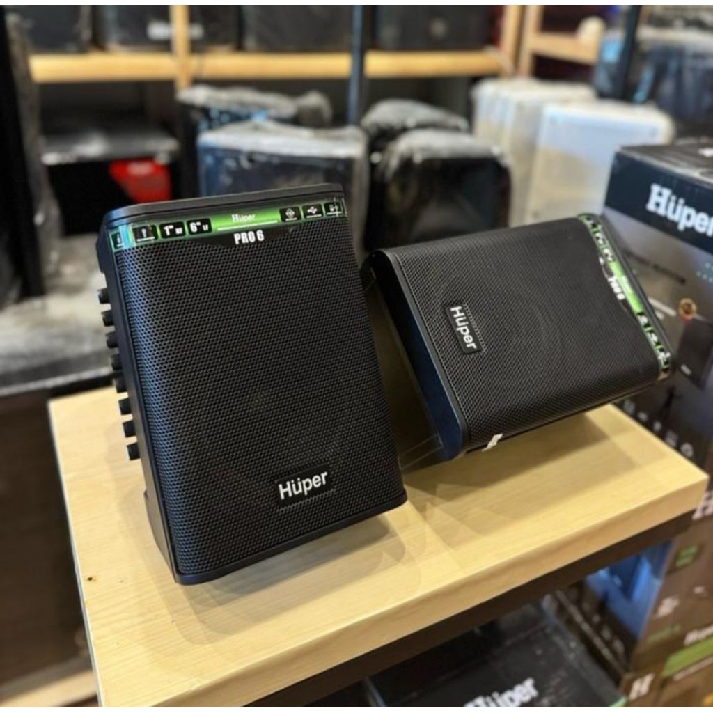 speaker aktif professional huper pro 6 usb bluetooth tws original