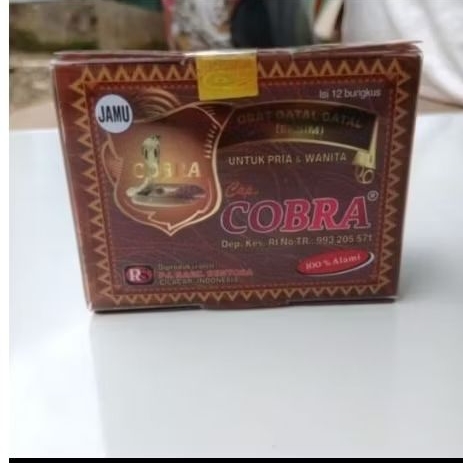 jamu cobra gatel - gatel original