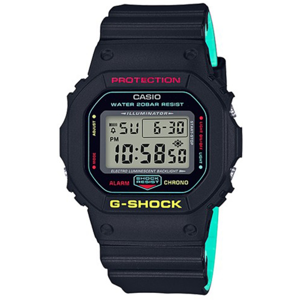 Galery Jam Tangan G-Shock DW-5600CMB-1DR Digital Rubber Strap