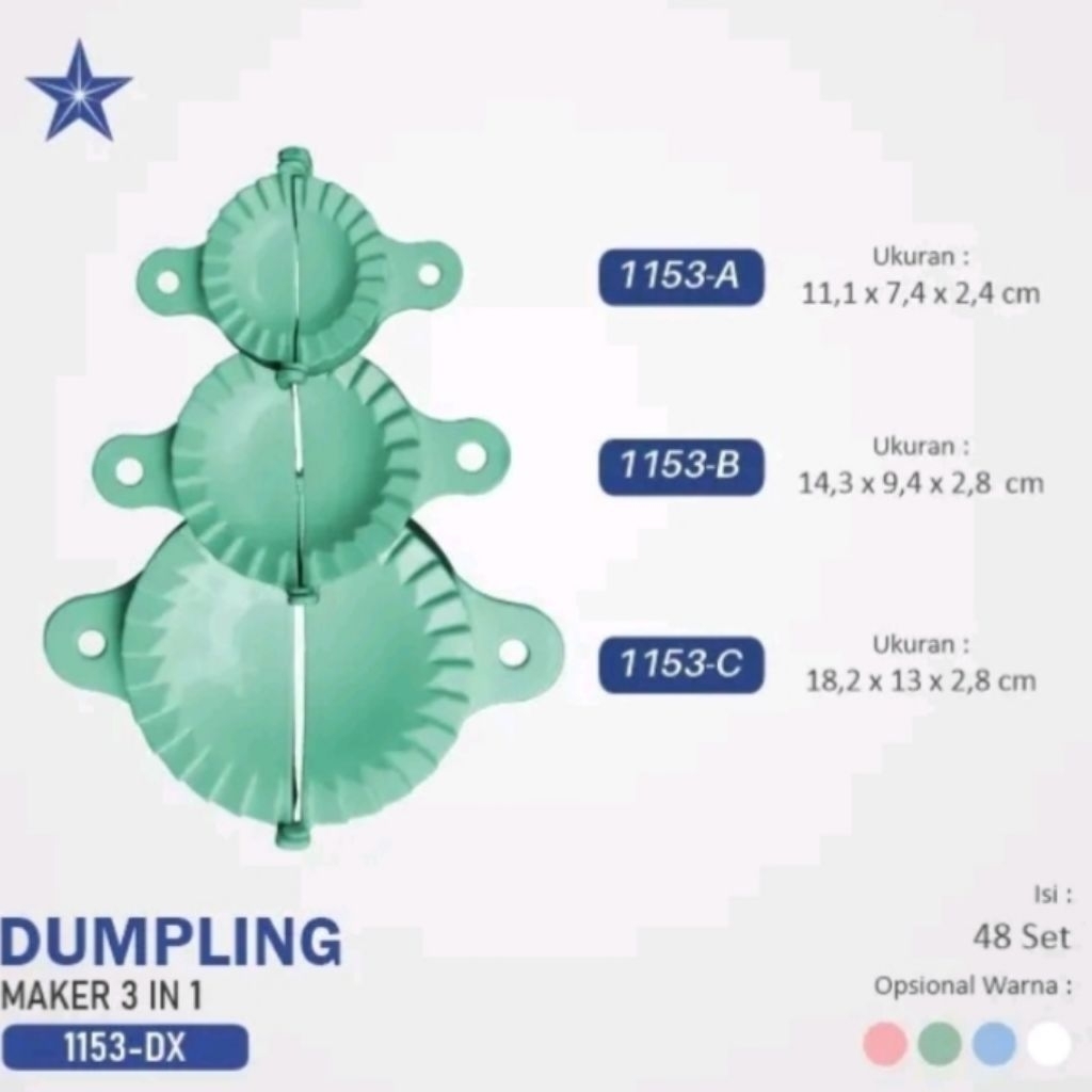 Cetakan Pastel 3 in 1