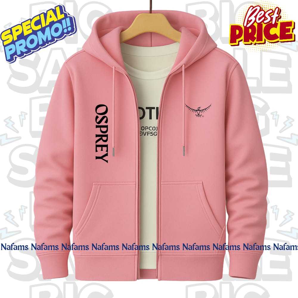 Jaket Hoodie Jipper 280s Text Logo Pria Wanita Termurah dan Terlaris / Hoodie Jipper Kekinian / Hood