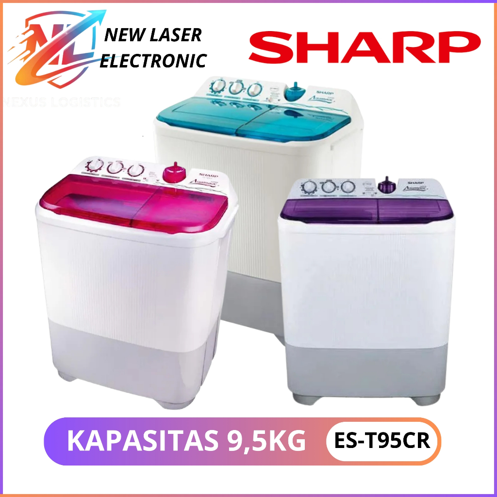 MESIN CUCI SHARP ES-T95CR 9KG