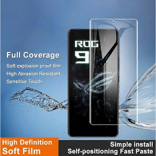 Hydrogel CLEAR DEPAN / BELAKANG ASUS ROG 9 FE 9Pro 8 PRO 7 6 6Pro Rog 5 5s 5Pro 5 Ultimate Rog 3 2 1