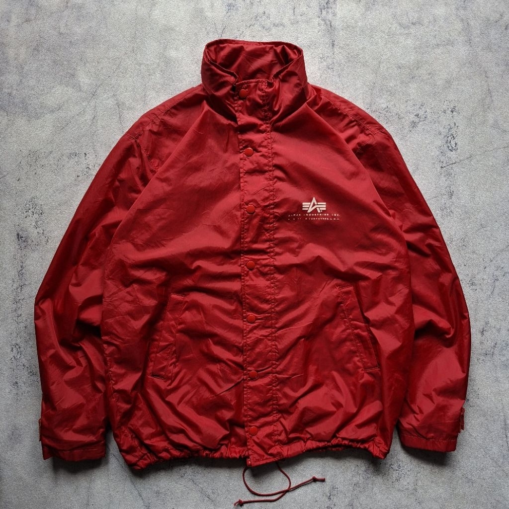 Windbreaker Jacket Alpha Industries (RED)
