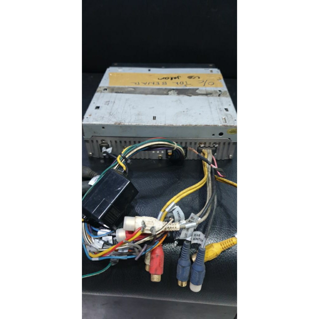 TV mobil indash 7 inch masih hidup LCD hidup motorized macet