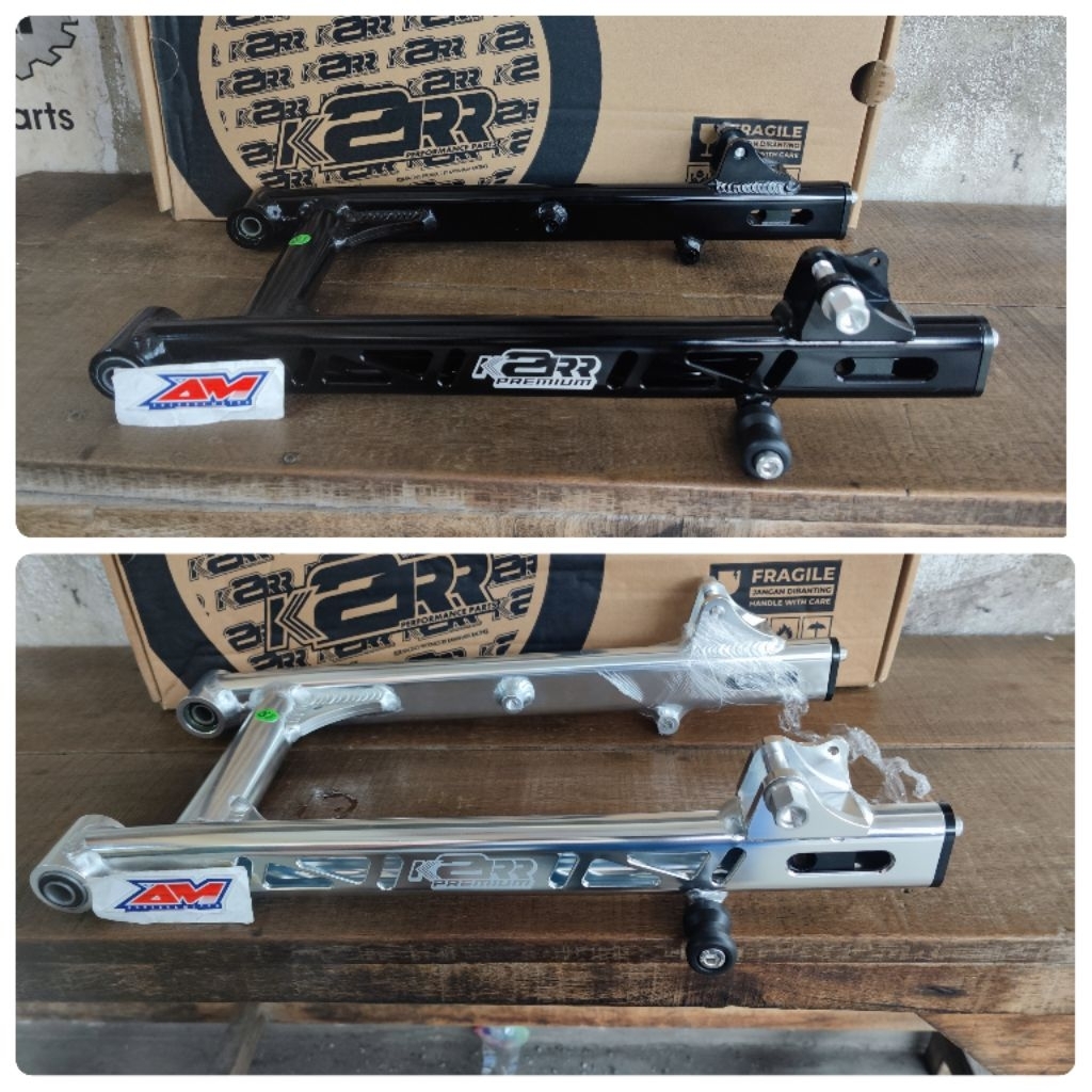 swing arm kawahara k2r racing f1zr aluminium lengan ayun